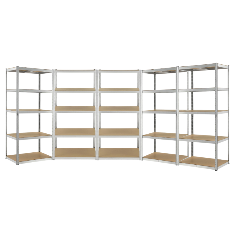 Набір стелажів FunFit 150 x 375 x 30 см 175кг/полиця 5 полиць