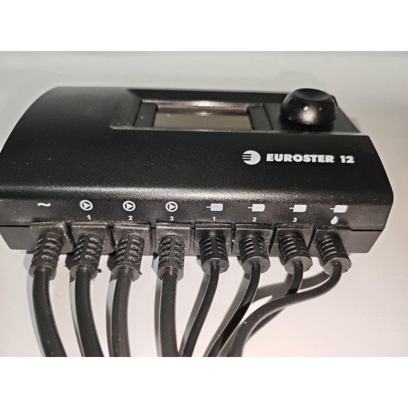 Автоматика для твердопаливних котлів Euroster 12