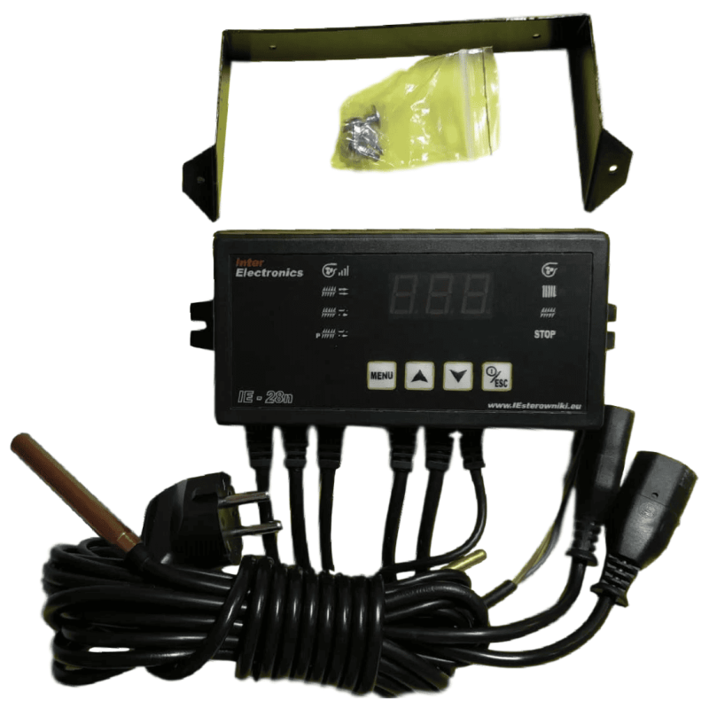 Автоматика для котла з автоподачею палива Inter Electronics IE-28n