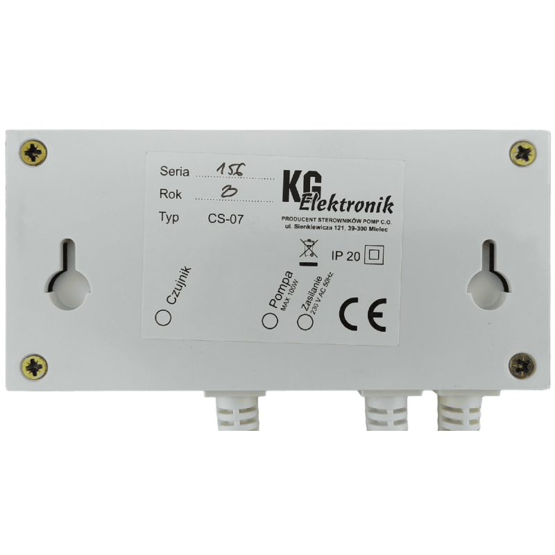 Автоматика для насоса опалення KG Elektronik CS-07