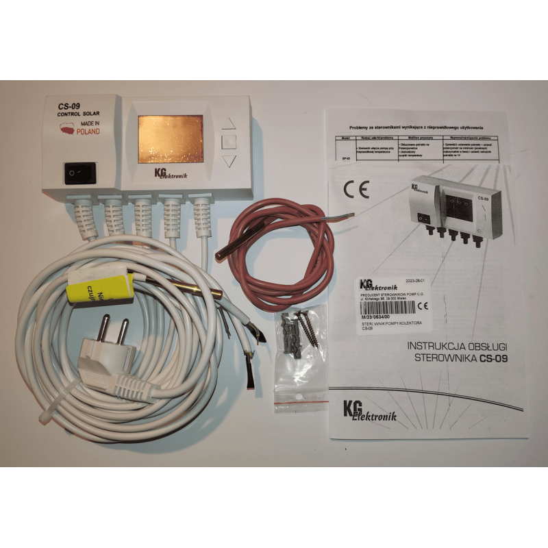 Автоматика для сонячних колекторів KG Elektronik CS-09