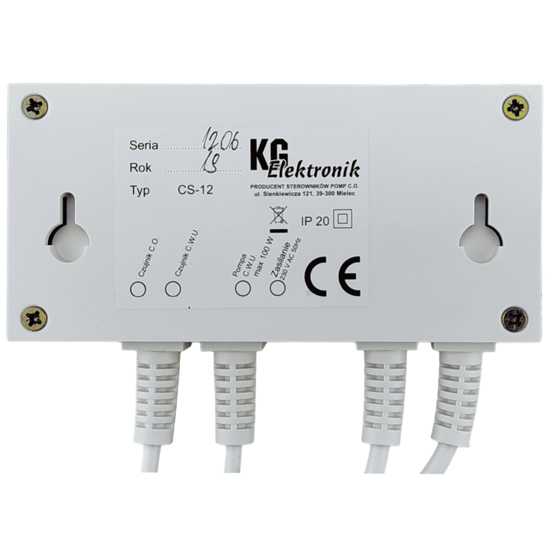 Автоматика для насоса ГВП KG Elektronik CS-12