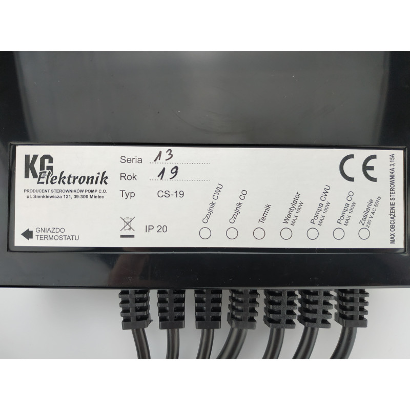 Автоматика для котла KG Elektronik CS-19