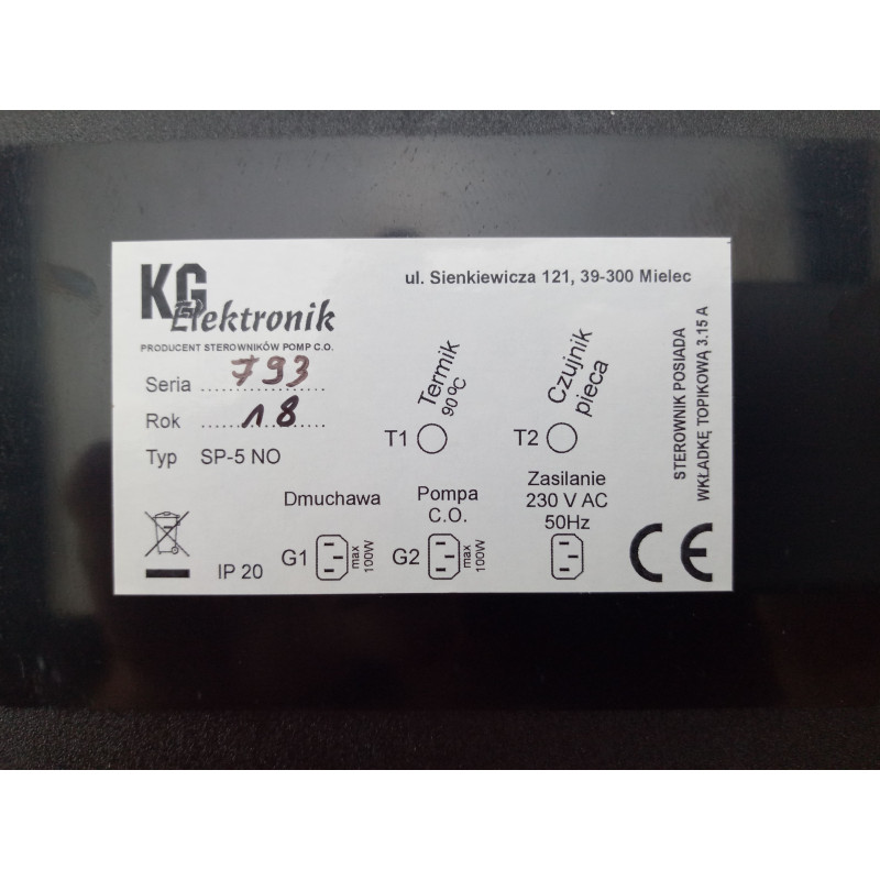 Автоматика для котла KG Elektronik SP-05 LED