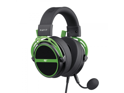 Поринь у світ звуку: огляд ігрових навушників HAVIT HV-H2030E Black/Green