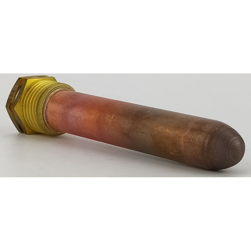 Гільза під датчик температури 1/2", 15х16мм, L=110мм, три зонди