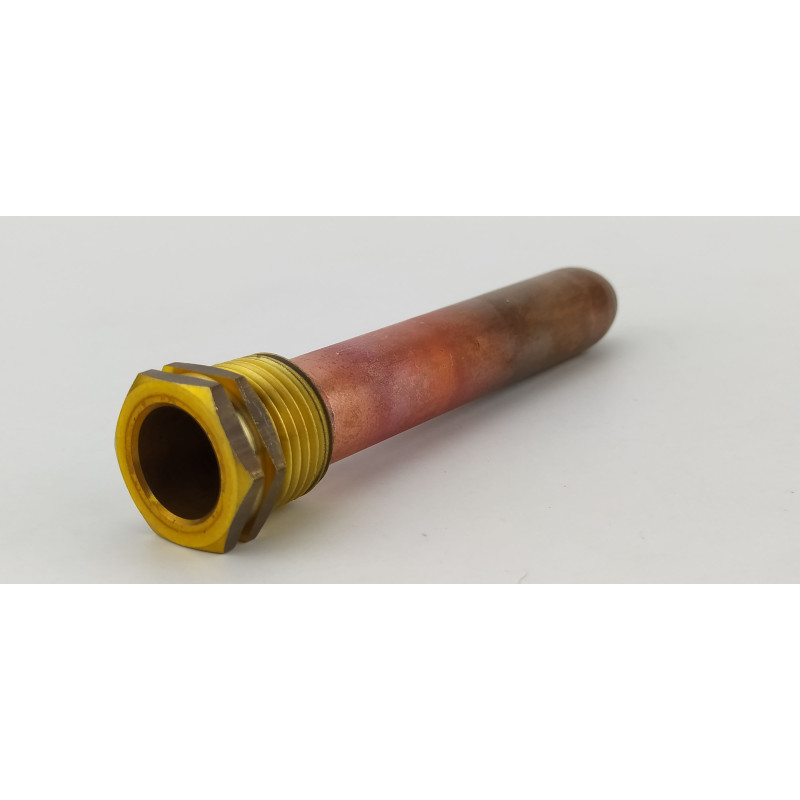 Гільза під датчик температури 1/2", 15х16мм, L=110мм, три зонди