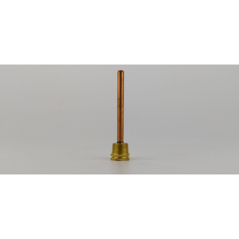 Гільза під датчик температури 1/2", 7х8мм, L=100мм, один зонд