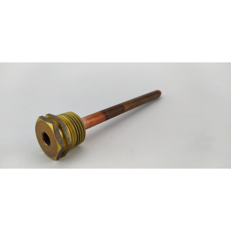 Гільза під датчик температури 1/2", 7х8мм, L=120мм, один зонд
