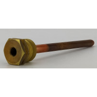 Гільза під датчик температури 1/2", 7х8мм, L=120мм, один зонд