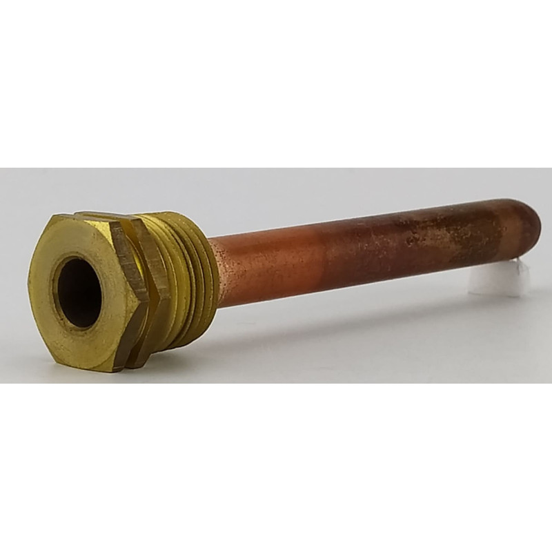 Гільза під датчик температури 1/2", 10х11мм, L=100мм, один зонд
