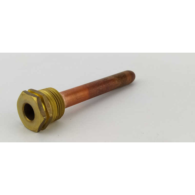Гільза під датчик температури 1/2", 10х11мм, L=100мм, один зонд