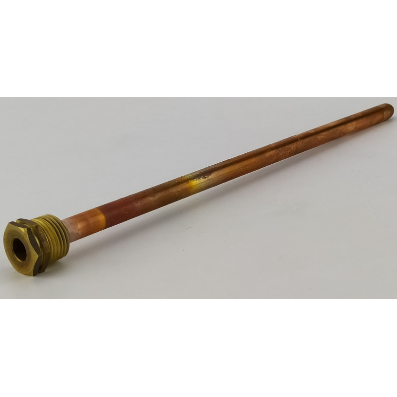 Гільза під датчик температури 1/2", 10х11мм, L=300мм, один зонд