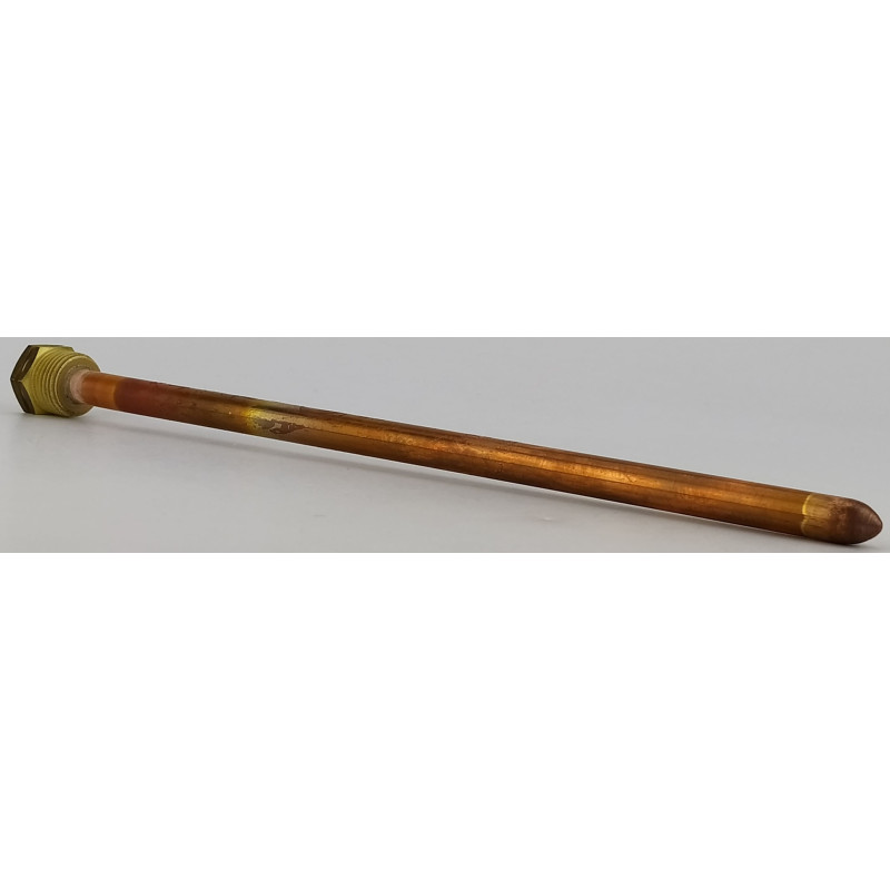 Гільза під датчик температури 1/2", 10х11мм, L=300мм, один зонд