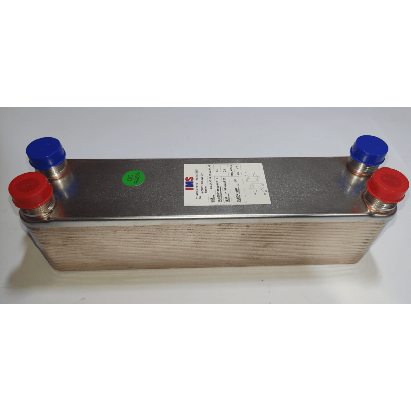 Паяний пластинчастий теплообмінник IMS B3-020-30 (3/4")
