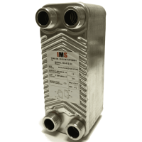 Паяний пластинчастий теплообмінник IMS B3-012-ZB-20 (3/4")