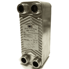 Паяний пластинчастий теплообмінник IMS B3-012-ZB-30 (3/4")