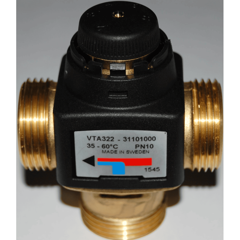 Триходовий змішувальний клапан Esbe VTA 322 35-60°C DN20 1"