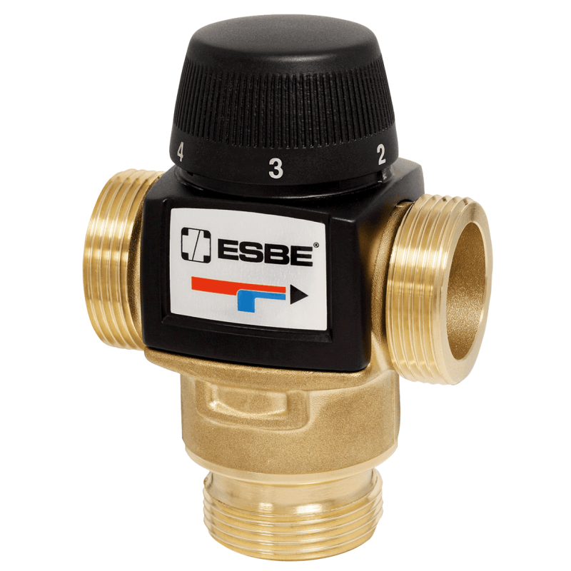 Триходовий змішувальний клапан Esbe VTA 572 30-70°C DN25 1 1/4"