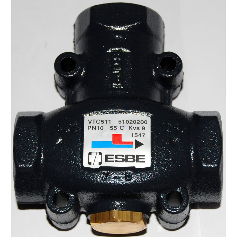 Триходовий змішувальний клапан Esbe VTC 511 55°C DN25 1"
