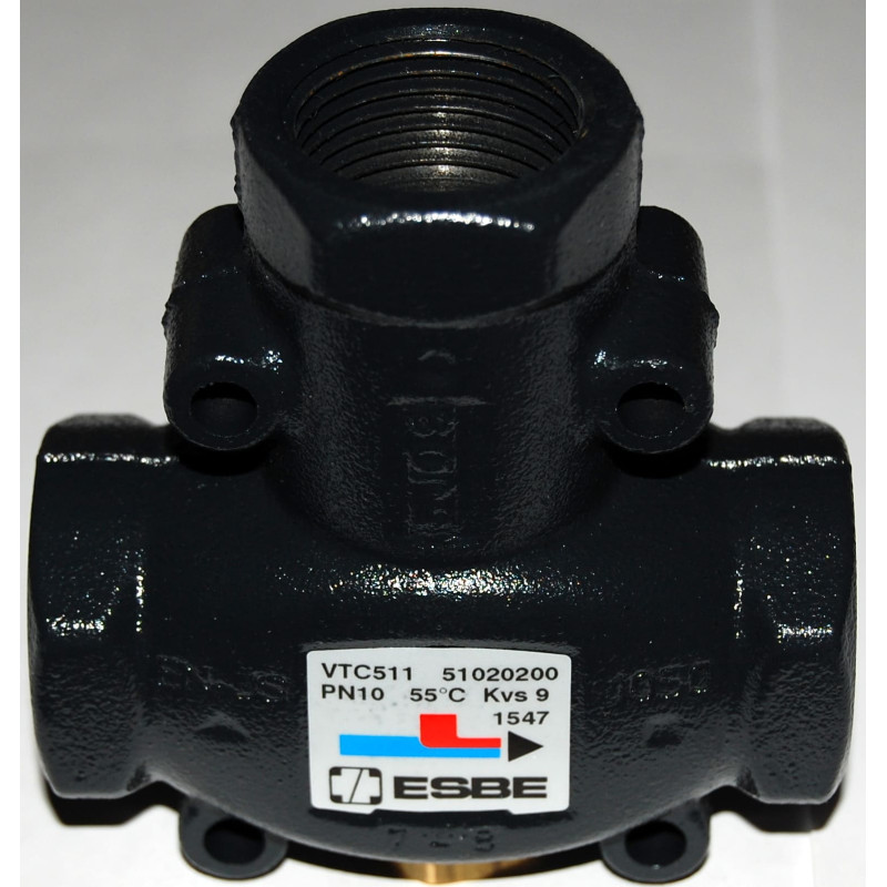 Триходовий змішувальний клапан Esbe VTC 511 55°C DN25 1"