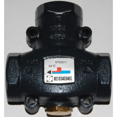 Триходовий змішувальний клапан Esbe VTC 511 55°C DN32 1 1/4"
