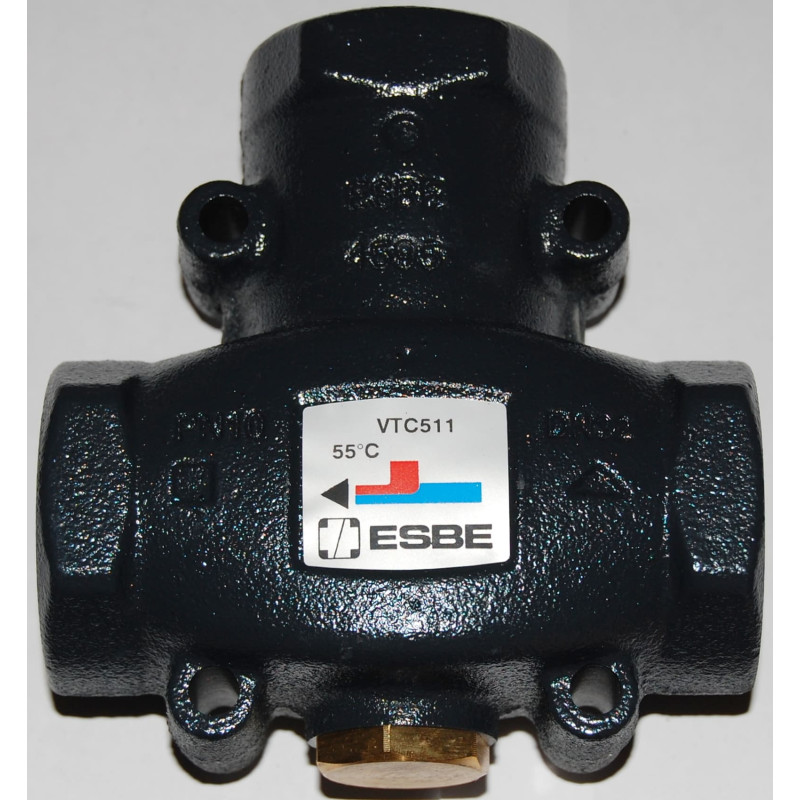 Триходовий змішувальний клапан Esbe VTC 511 55°C DN32 1 1/4"