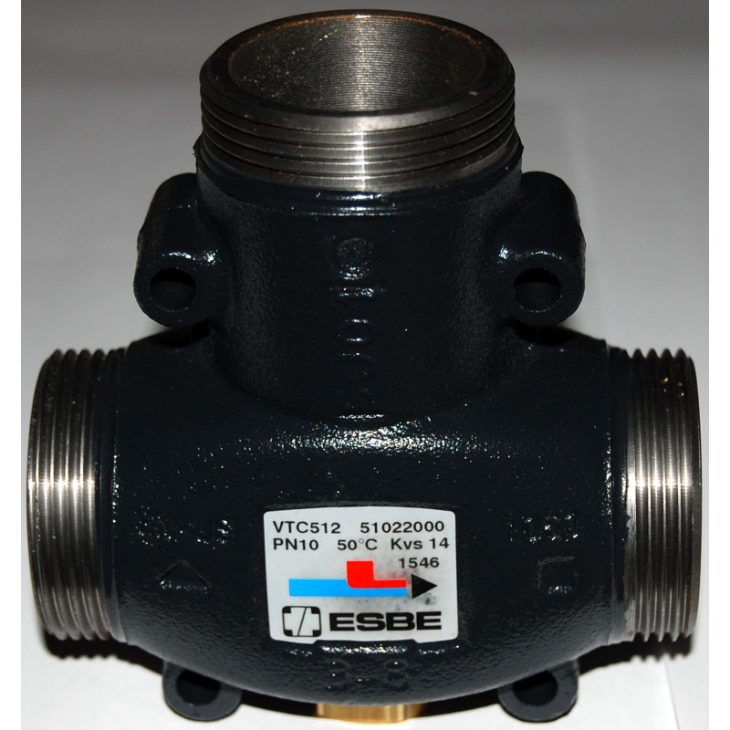 Триходовий змішувальний клапан Esbe VTC 512 50°C DN32 1 1/2"
