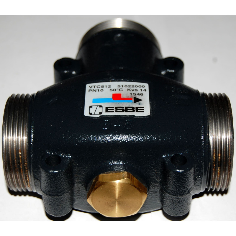 Триходовий змішувальний клапан Esbe VTC 512 50°C DN32 1 1/2"