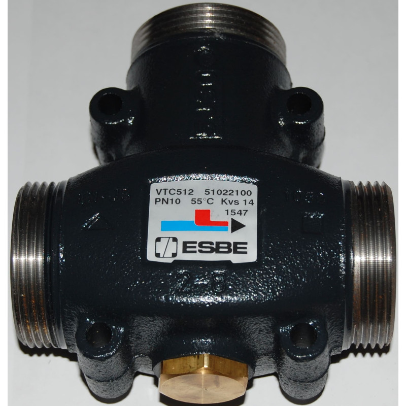 Триходовий змішувальний клапан Esbe VTC 512 55°C DN32 1 1/2"