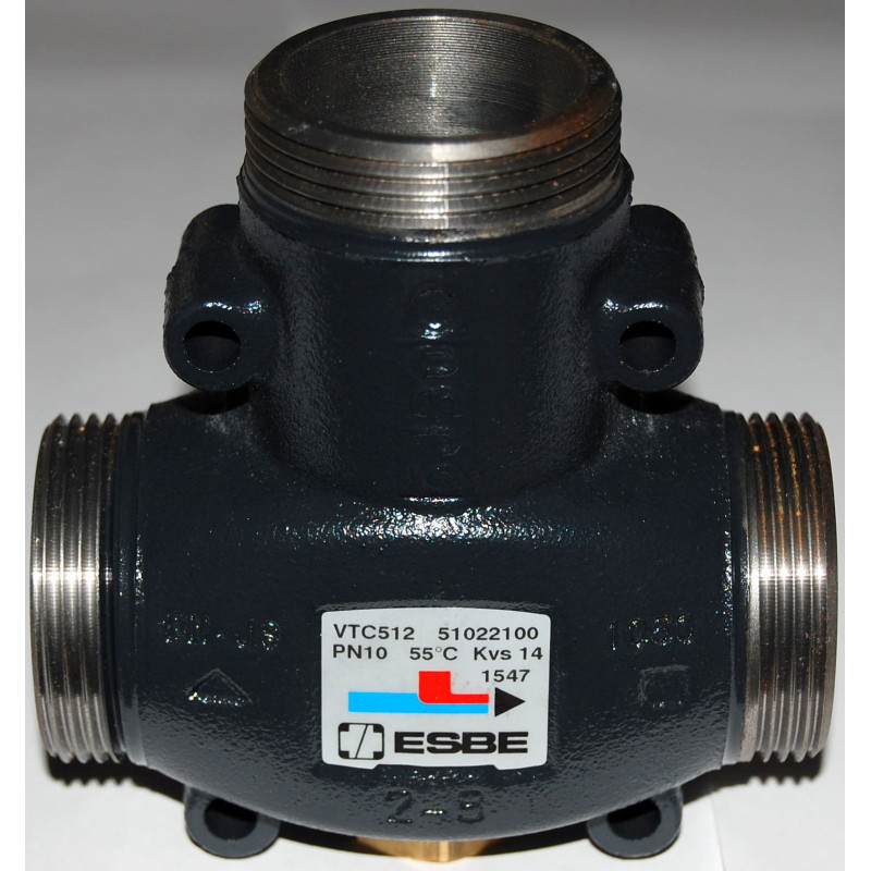 Триходовий змішувальний клапан Esbe VTC 512 55°C DN32 1 1/2"