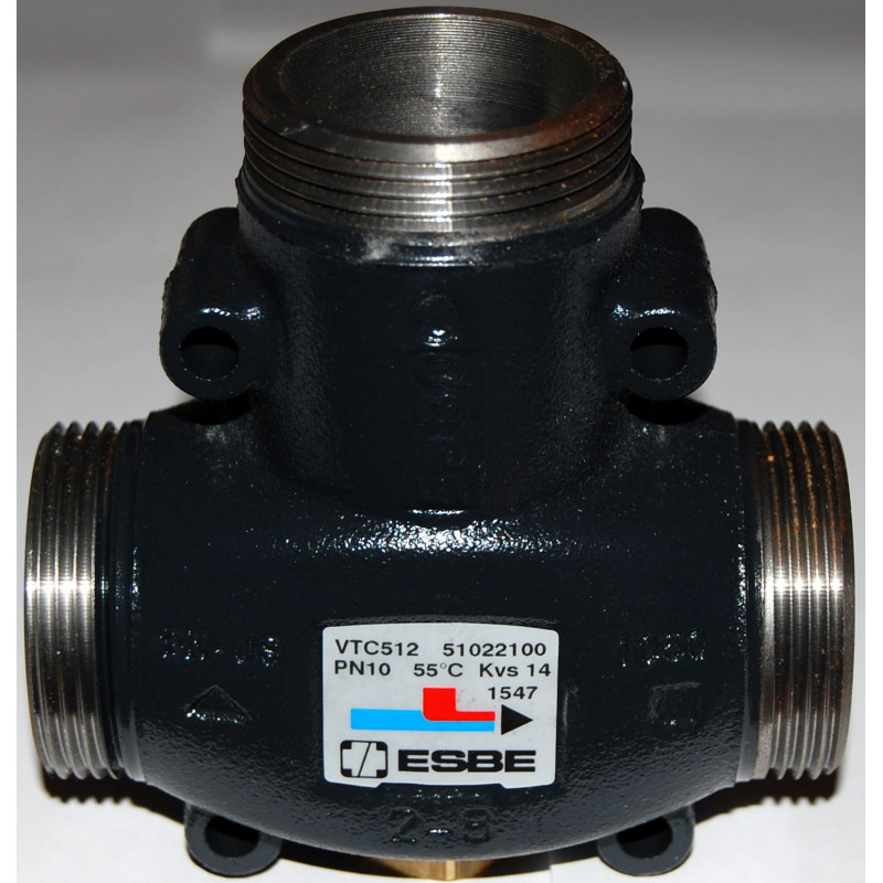 Триходовий змішувальний клапан Esbe VTC 512 55°C DN32 1 1/2"