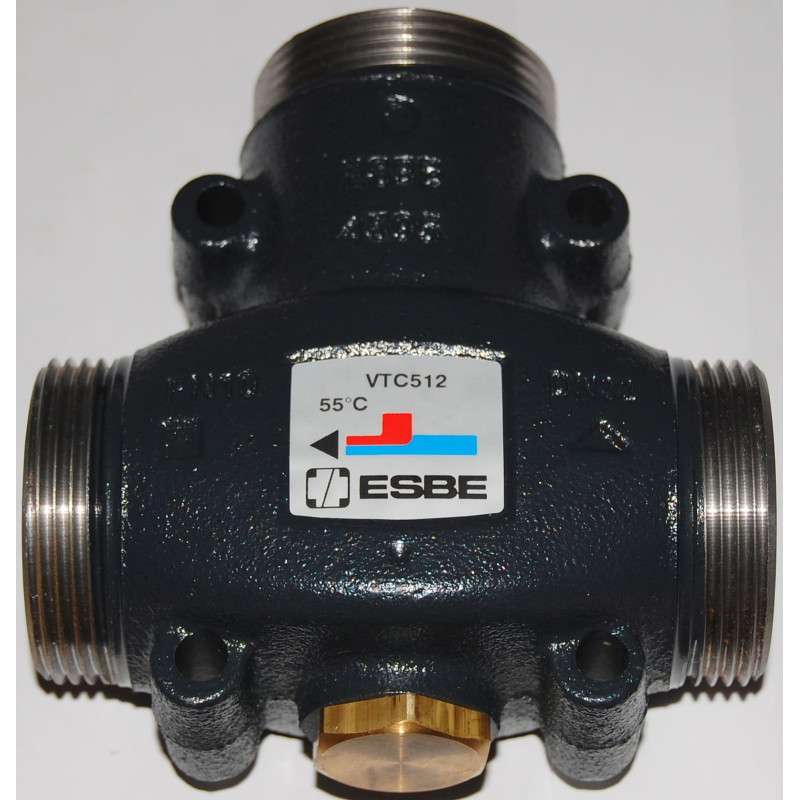 Триходовий змішувальний клапан Esbe VTC 512 55°C DN32 1 1/2"
