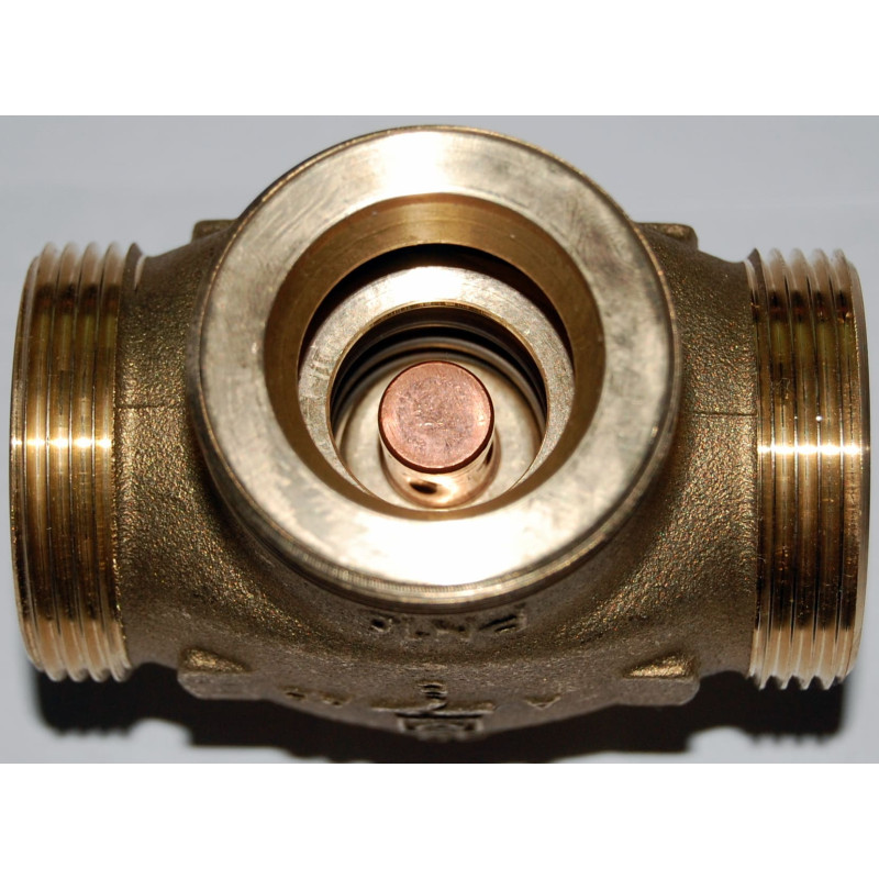 Триходовий змішувальний клапан HERZ Teplomix 61°C DN32 1 1/2"