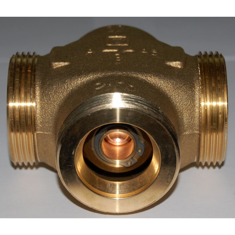 Триходовий змішувальний клапан HERZ Teplomix 55°C DN32 1 1/2"
