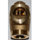 Триходовий змішувальний клапан HERZ Teplomix 55°C DN32 1 1/2"