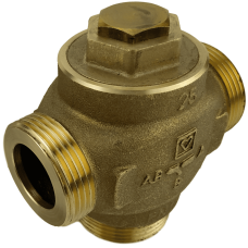 Триходовий змішувальний клапан HERZ Teplomix 55°C DN25 1 1/4"