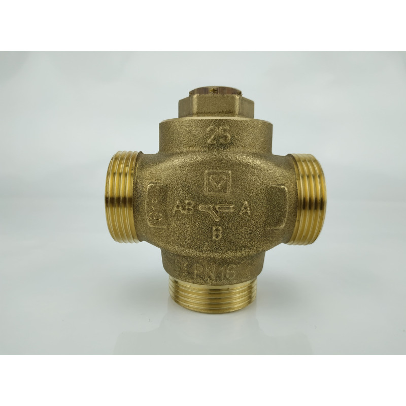 Триходовий змішувальний клапан HERZ Teplomix 61°C DN25 1 1/4"