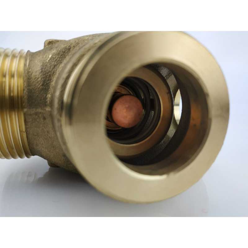 Триходовий змішувальний клапан HERZ Teplomix 61°C DN25 1 1/4"